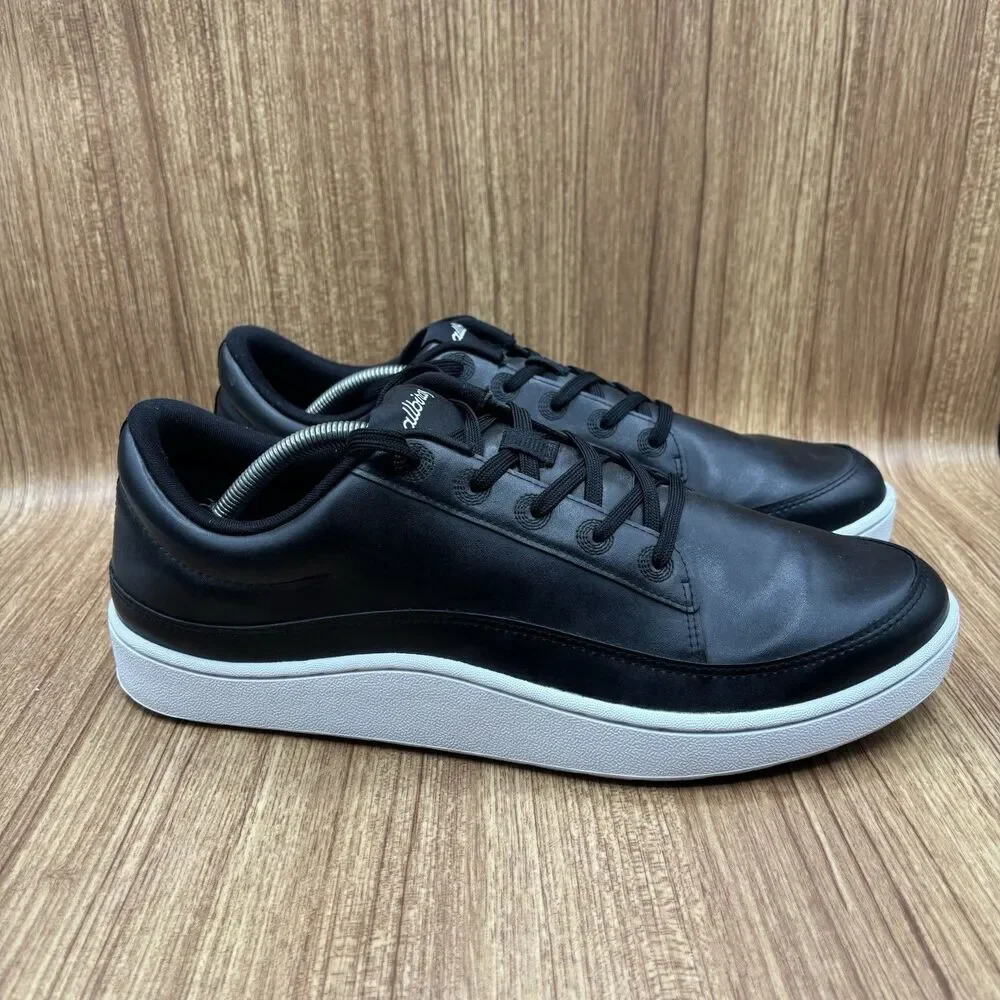 Allbirds‎ PP Plant Pacers  Sneakers Vegan Leather 10 PP Men’s Size 12 Black